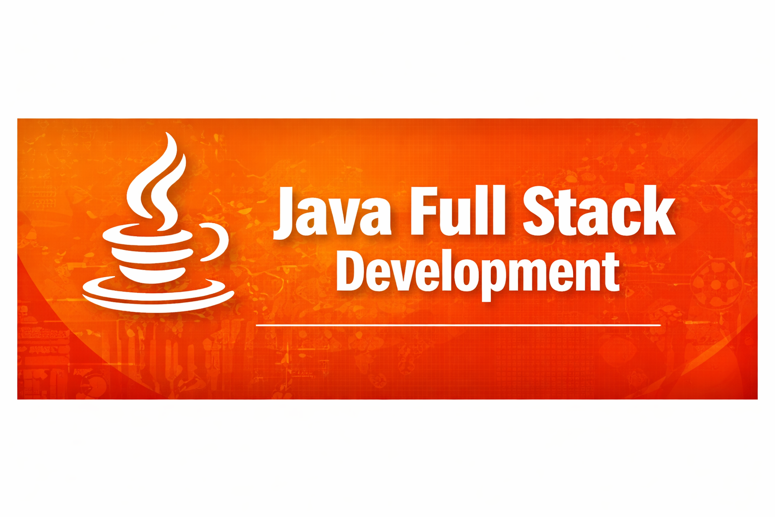 Java Full Stack Course Poster Popular IT Courses | Rahitech IT Solutions - Career Focused Training